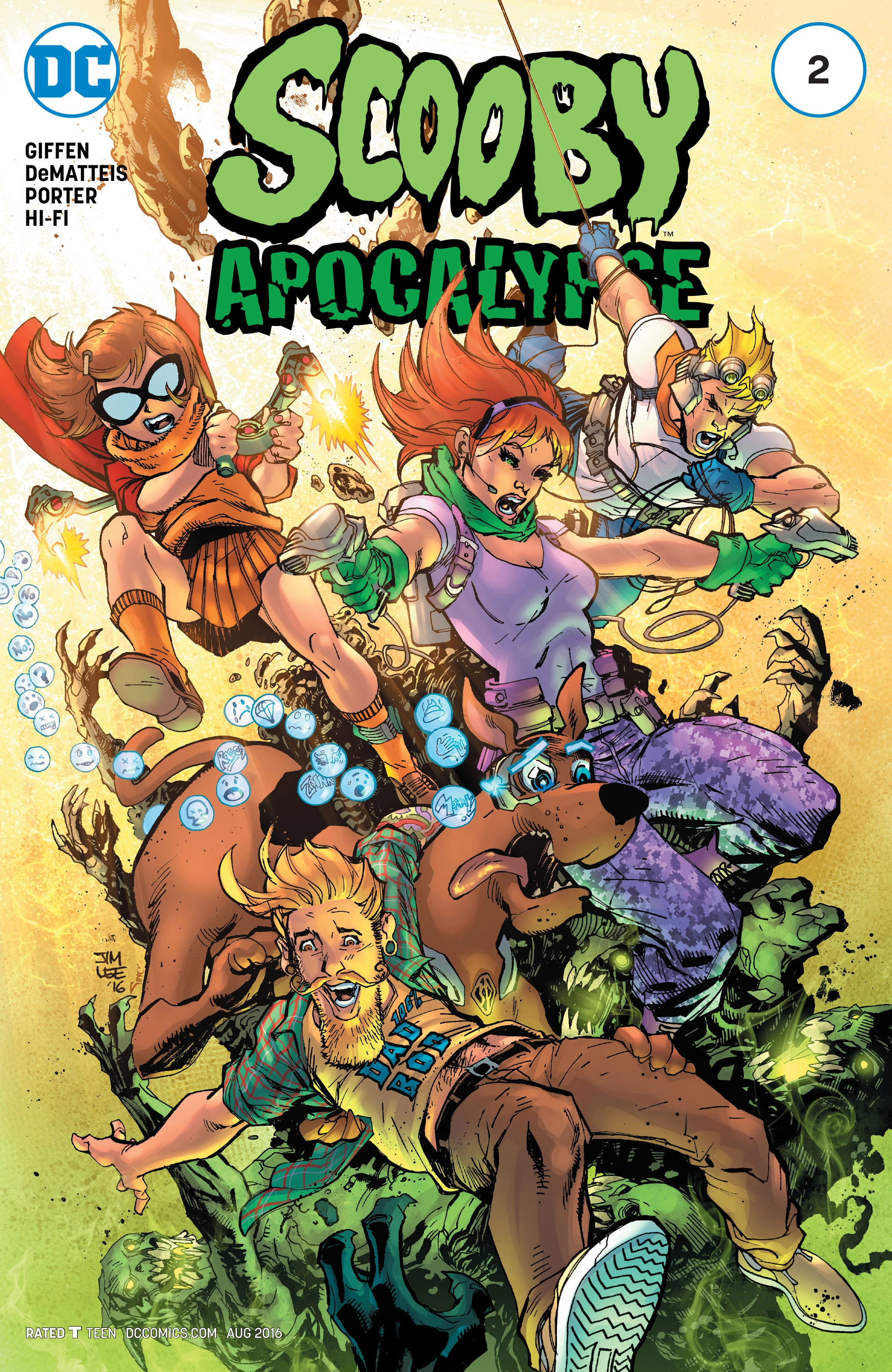 Scooby Apocalypse #2 (DC, 2016 — Cover A) cover
